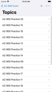 az-900 practice exam iphone screenshot 2