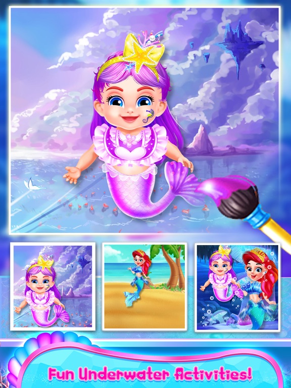 Screenshot #4 pour Sirène Filles - Jeu de sirène!