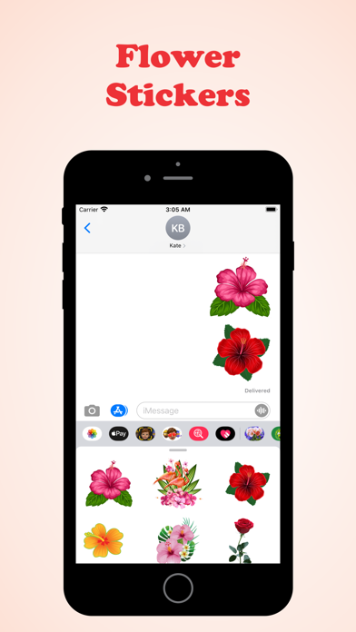 Flower Blossom Stickers Screenshot