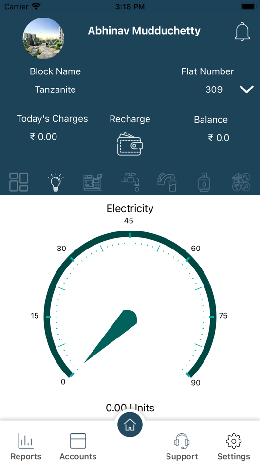 #9. YCity - Utilities Management (iOS) Podle: Yalavarti Projects Private Limited