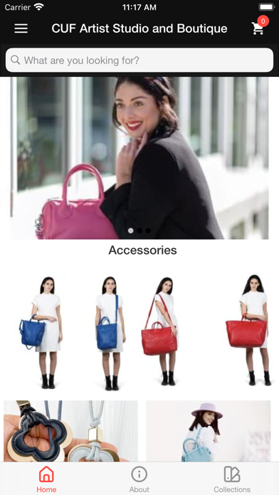 CUF Artist Studio and Boutique Screenshot