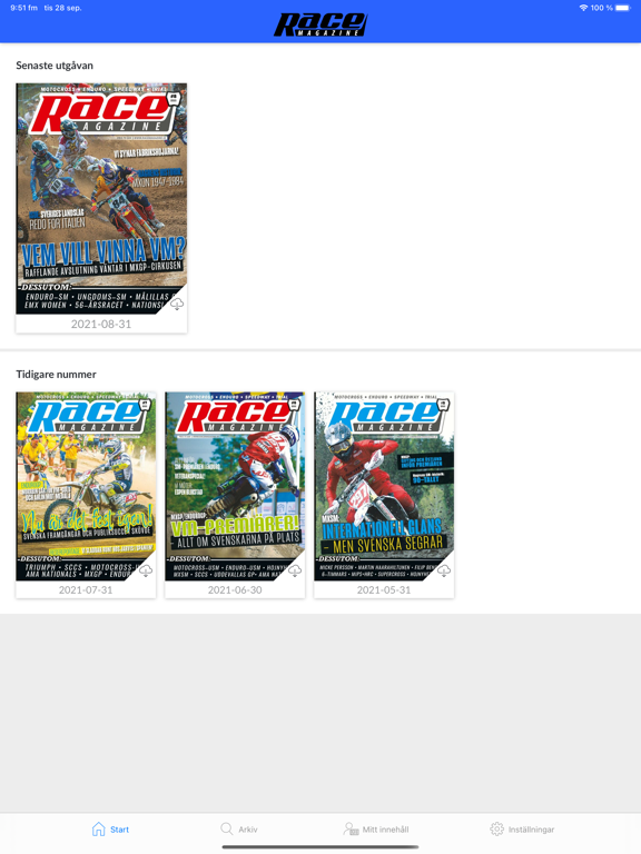 Screenshot #4 pour Race Magazine