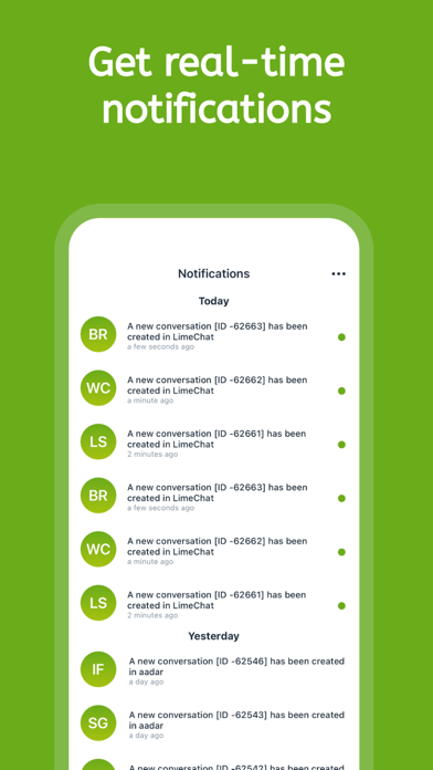 LimeChat Agent Screenshot