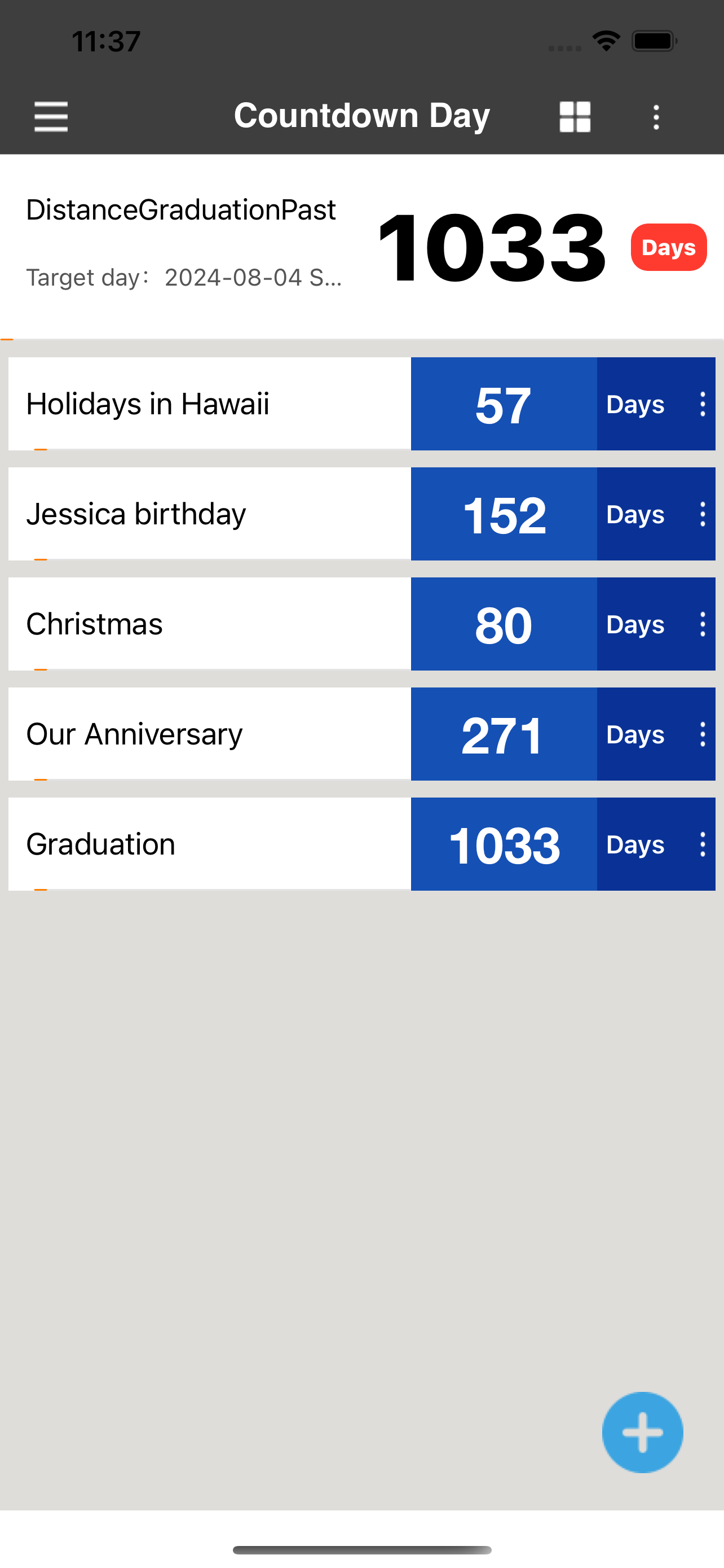 Countdown Day -CountdownWidget