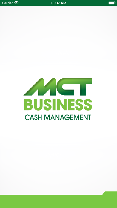 MCT Business Cash Management Screenshot