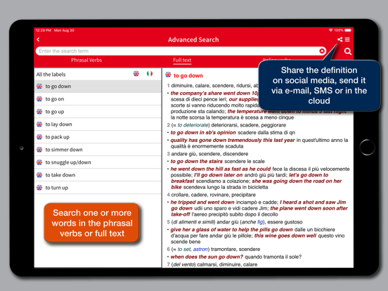 Dizionario dei Phrasal Verbs screenshot 4