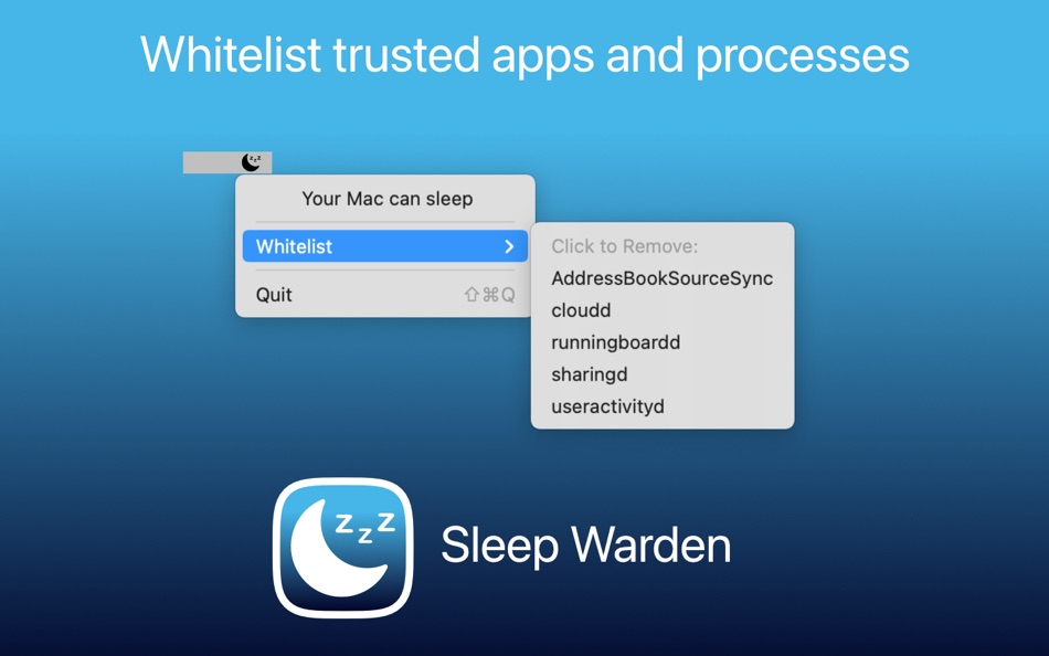 #2. Sleep Warden (macOS) 게시자: Gabor Hargitai