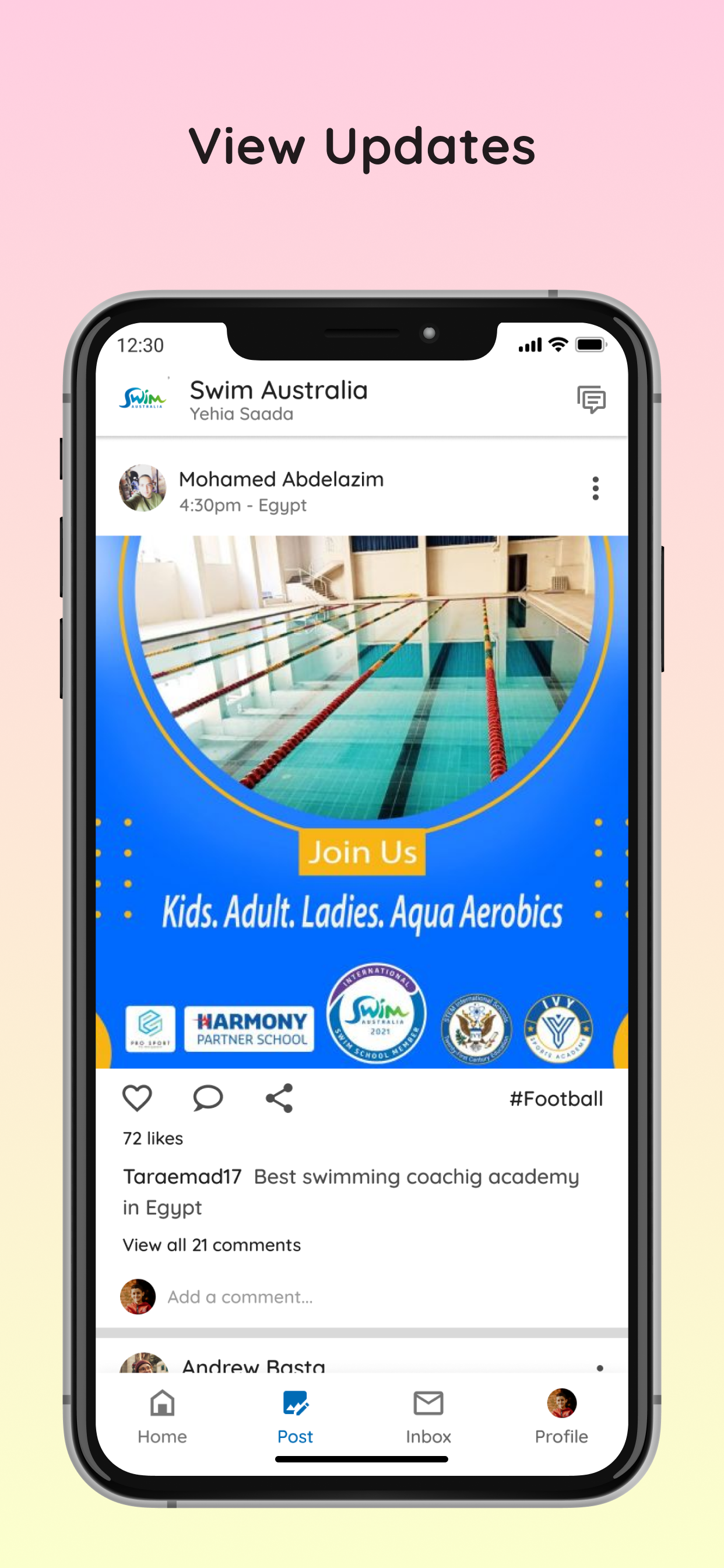 Swim Australia screenshot 5