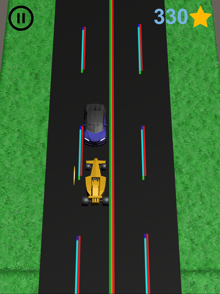 Formula mobile car racing