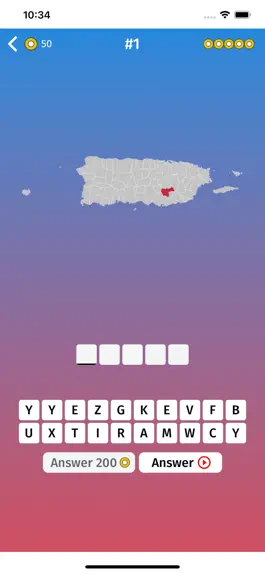 Game screenshot Puerto Rico: Regions Map Quiz mod apk