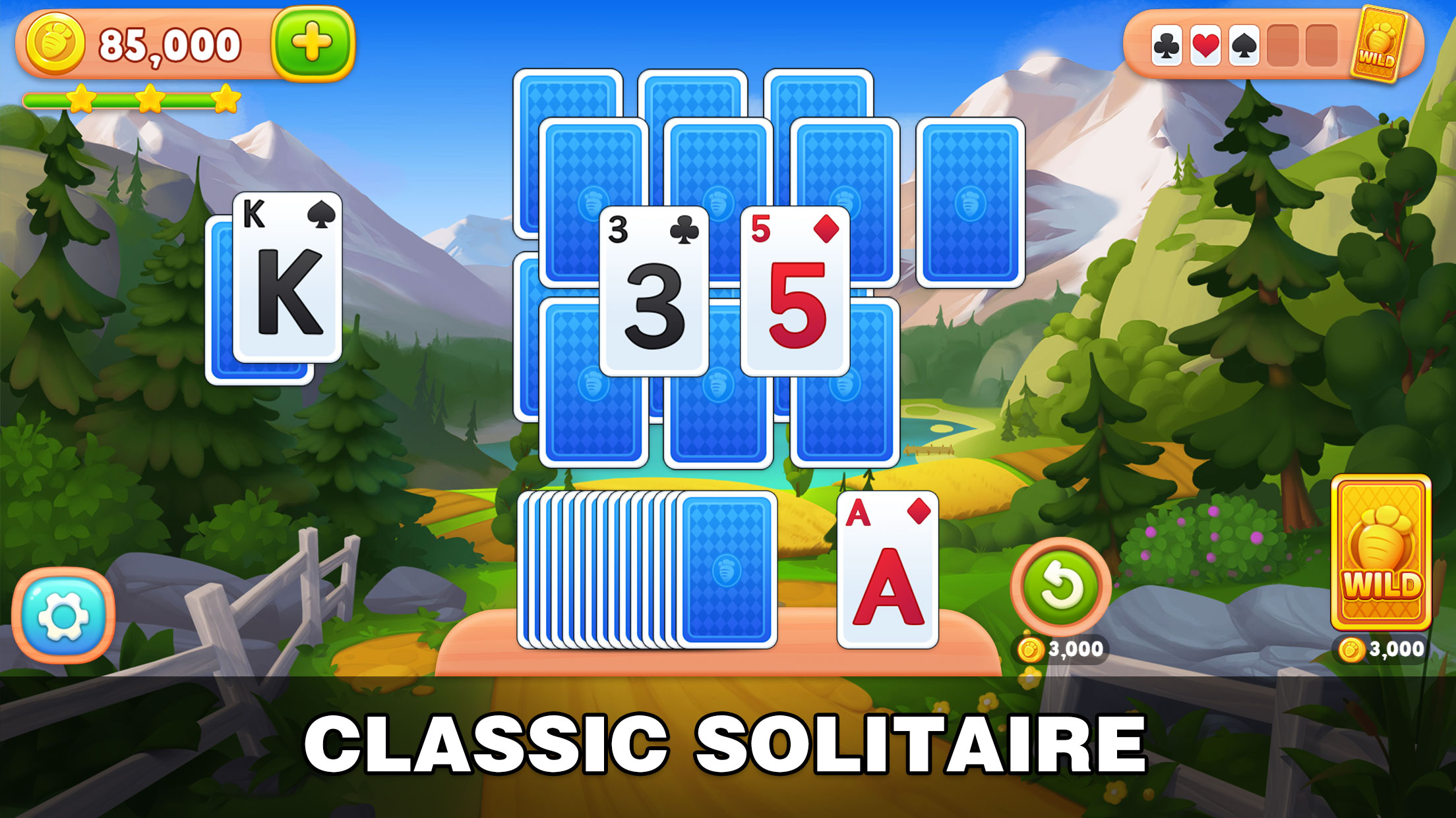 Solitaire Farm Tripeaks World