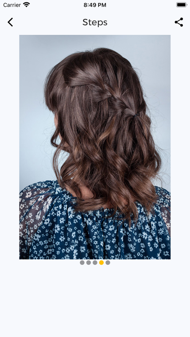 Girls Hairstyles Step by Step Screenshot