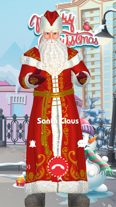 santa claus xmas call Screenshot