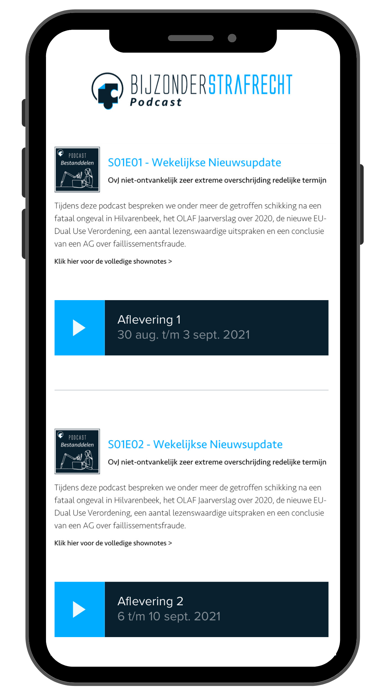 BijzonderStrafrecht Podcast Screenshot
