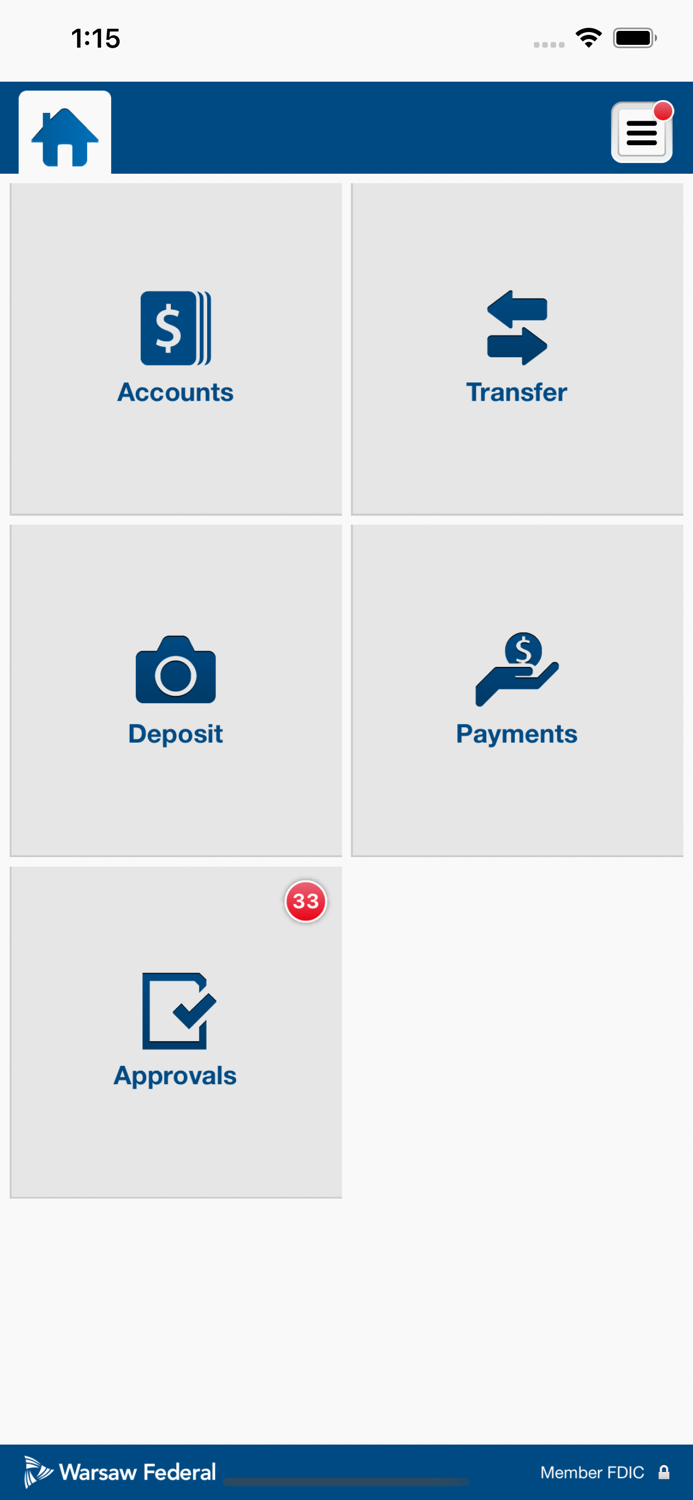 Warsaw Federal Business Mobile