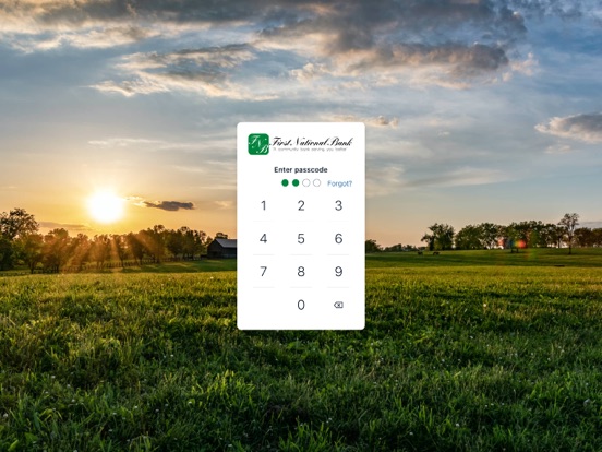 FNBOnline iPad screenshot 2 - Finance app