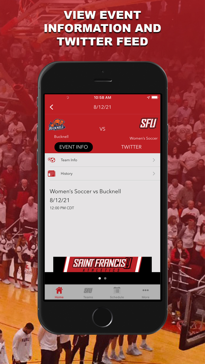 Saint Francis Red Flash