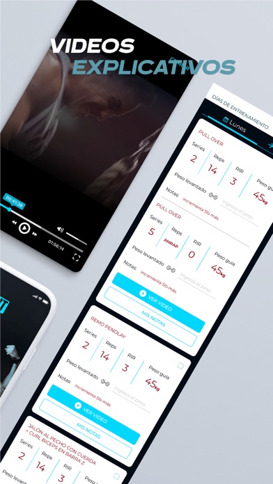 TitanFit - Entrenador Gym Screenshot