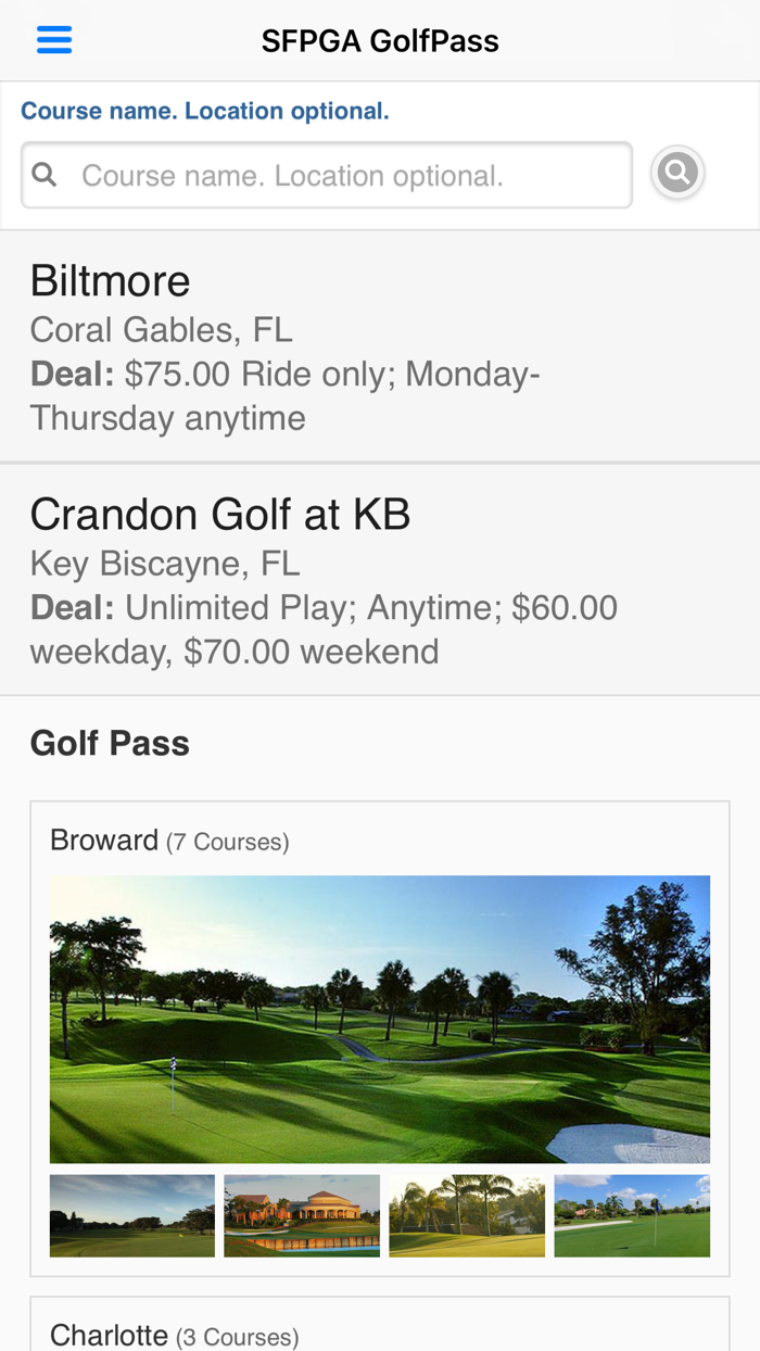 South Florida PGA GolfPass