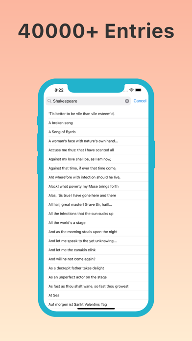 Screenshot #1 pour Singers Text Find