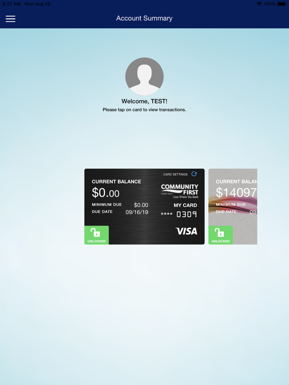 App screenshot