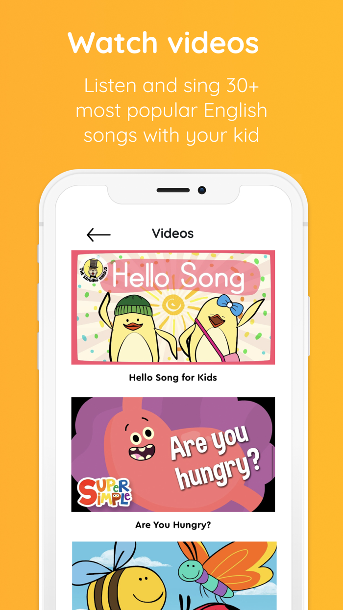 English cards for kids