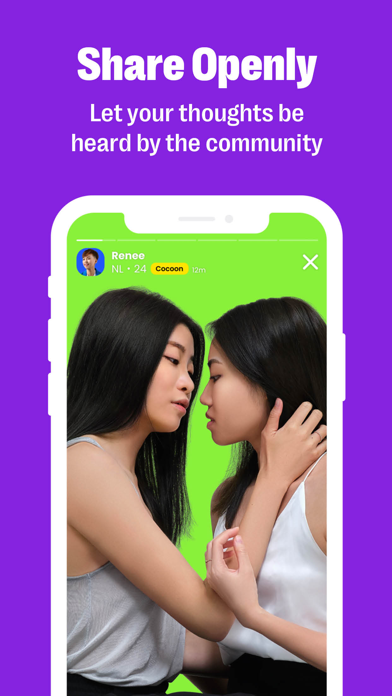 Butterfly - Lesbian App Screenshot