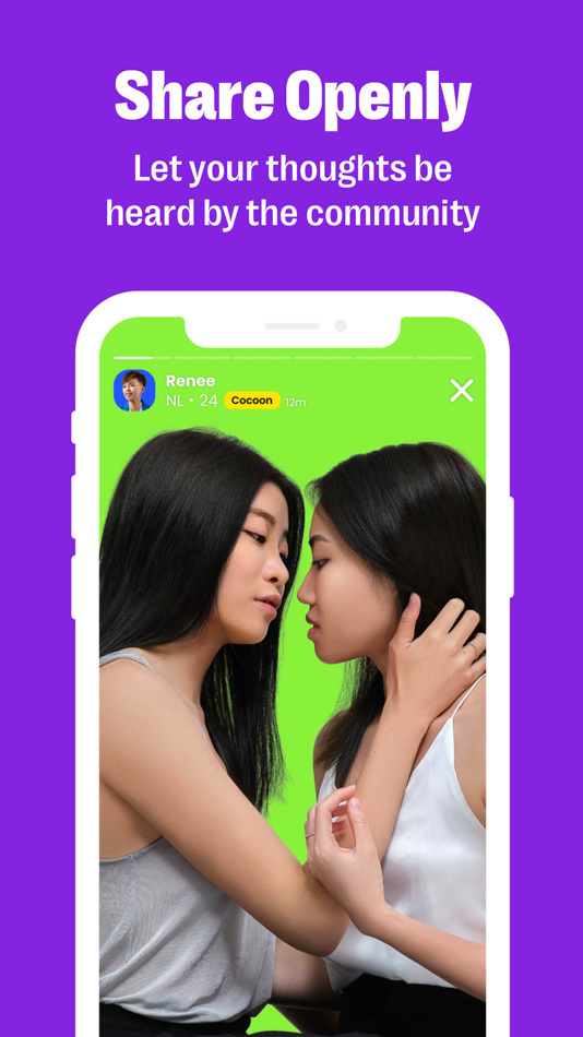 #5. Butterfly - Lesbian App (iOS) 由: Red Soldier