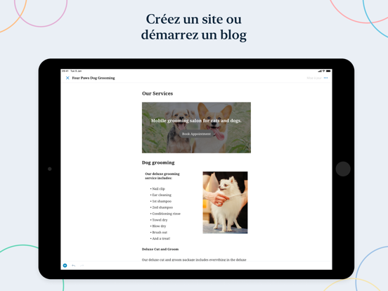 Screenshot #5 pour WordPress - Création de sites