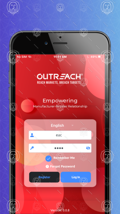 Screenshot 1 of Retailer Connect App