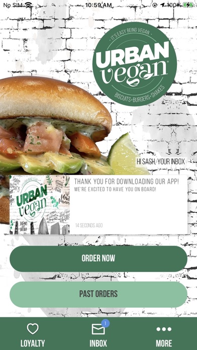 My Urban Vegan App Screenshot
