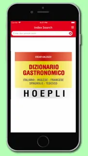 hoepli gastronomy dictionary iphone screenshot 1
