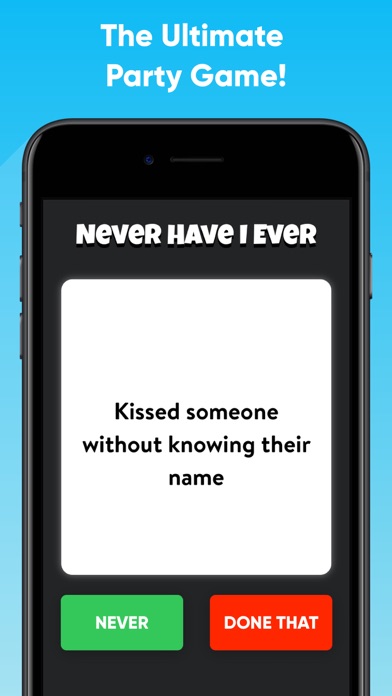 Never Have I Ever:  Adult Game Screenshot