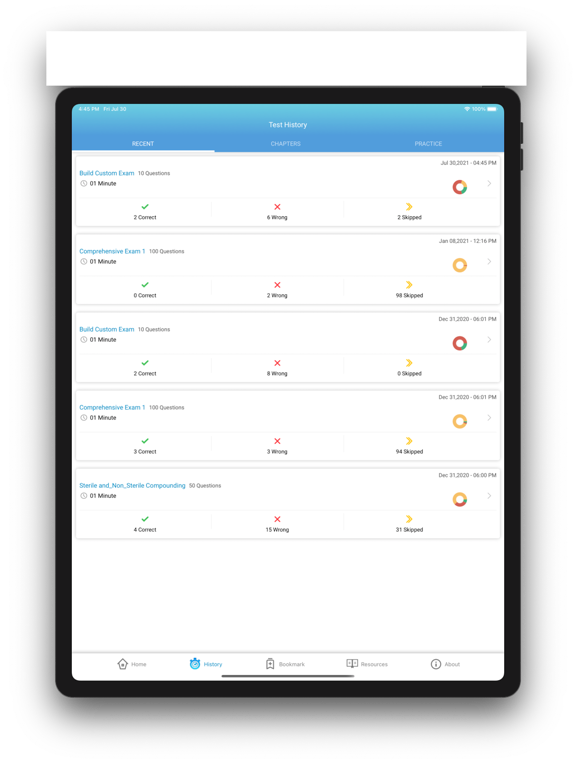 PTCE WITH TOP 300 DRUGS Q&A iPad screenshot 6 - Education app