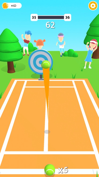 Tennis Bouncing Master 3D screenshot-3