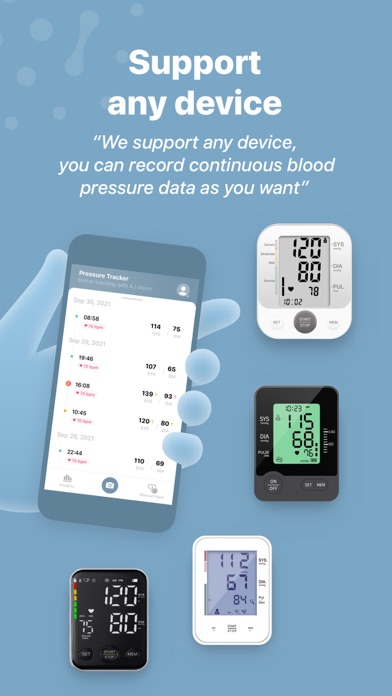 Blood Pressure Log ++ Screenshot