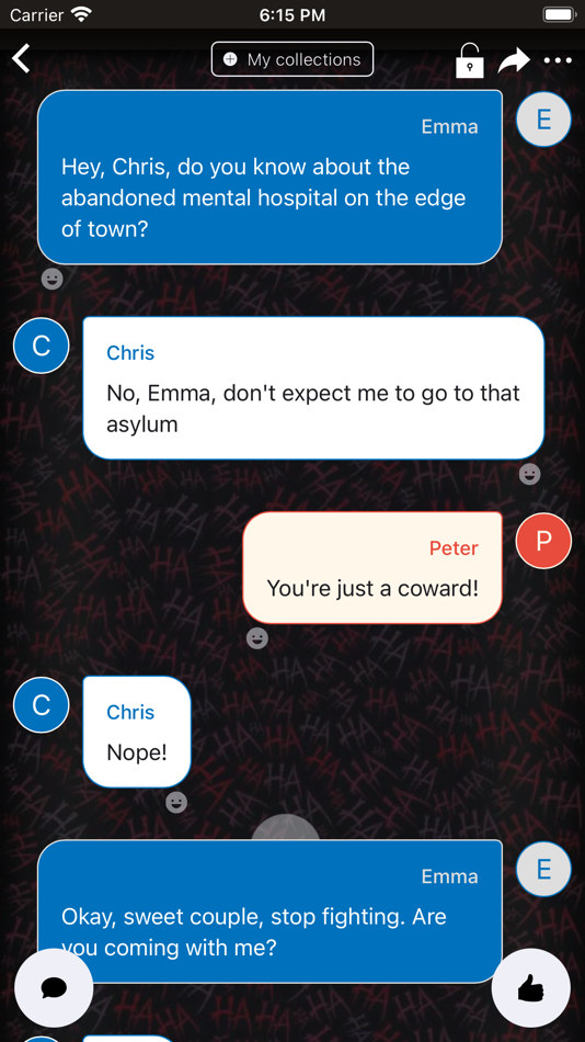 #1. Mistory: Text Chat Story Maker (iOS) 由: Stanislav Petrov