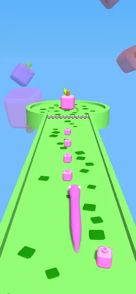 Game screenshot Fruit Worm Runner apk