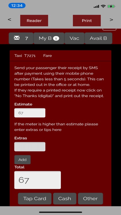 MyCabDriver driver screenshot-8