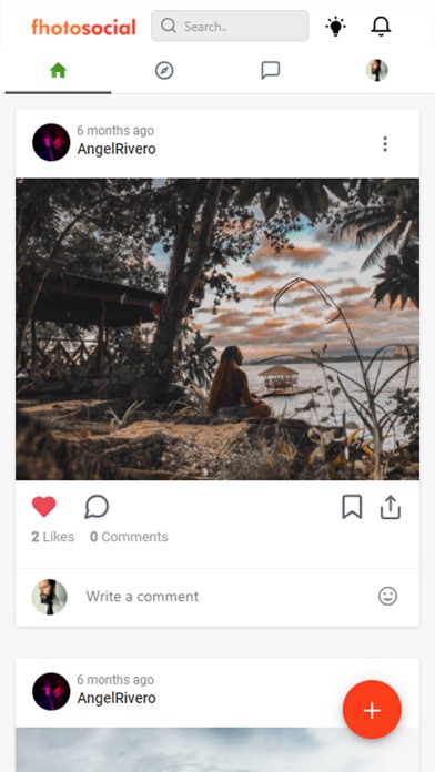 Screenshot #1 pour Fhotosocial