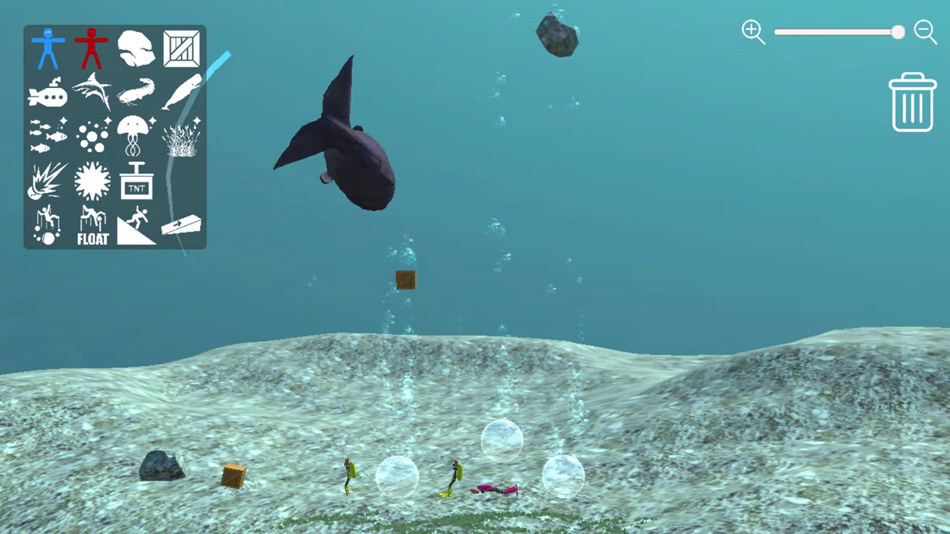 #4. Underwater Ragdoll Playground (iOS) 由: DELUXE ENTERTAINMENT STUDIOS LTD