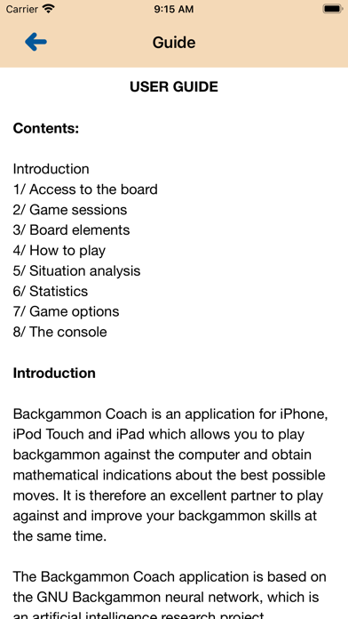 Backgammon Coach Screenshot
