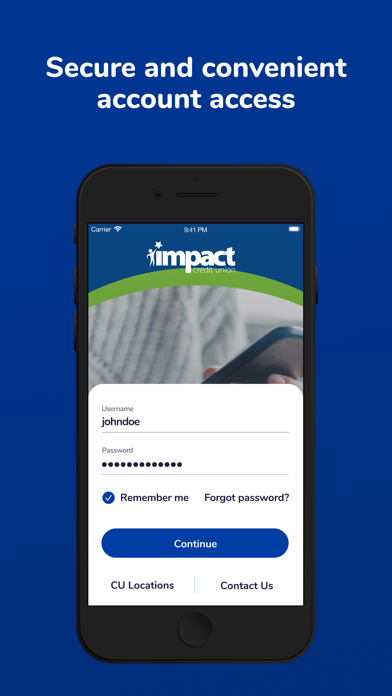 Impact CU Mobile Screenshot