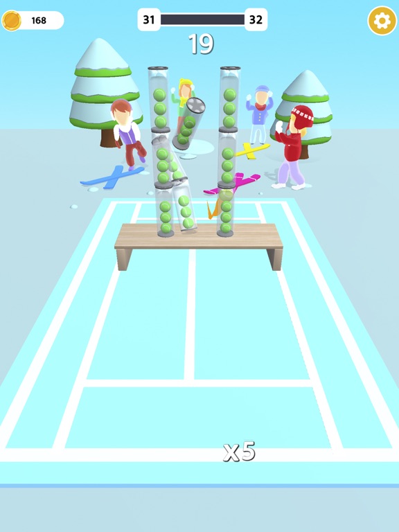 Screenshot #6 pour Tennis Bouncing Master 3D