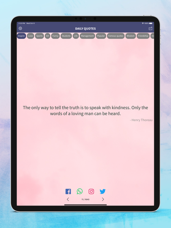 Screenshot #4 pour Motivational - Daily Quotes