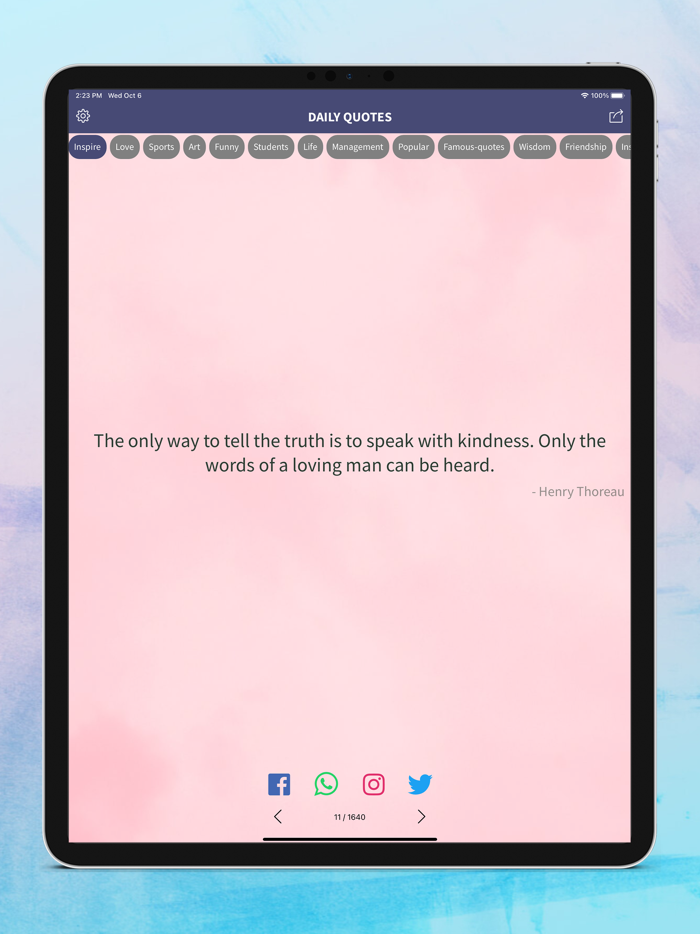 Motivational - Daily Quotes