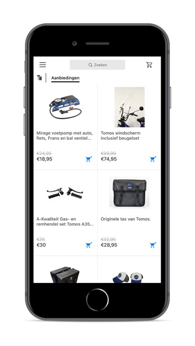 Tomos Parts Screenshot