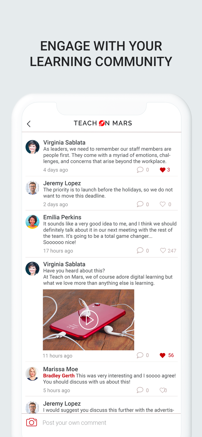 Teach on Mars