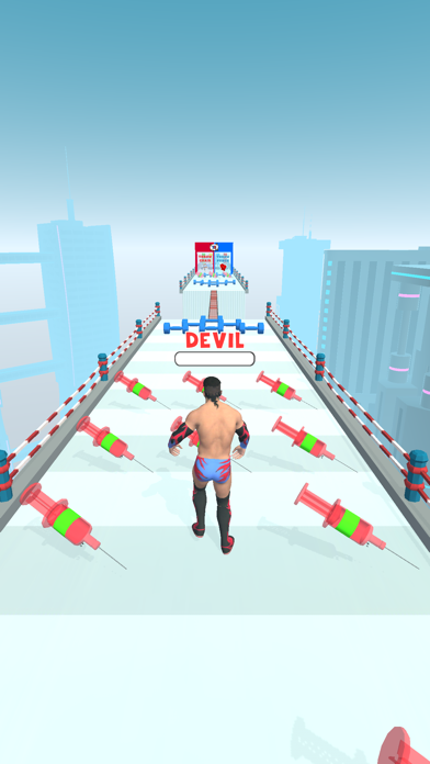 Wrestling Runner! Screenshot