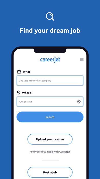 Careerjet Job Search Screenshot